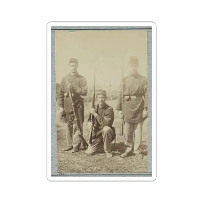 2D Rhode Island Infantry 037 (U.S. Civil War) STICKER Vinyl Kiss-Cut Decal 4 Inch White - The Sticker Space