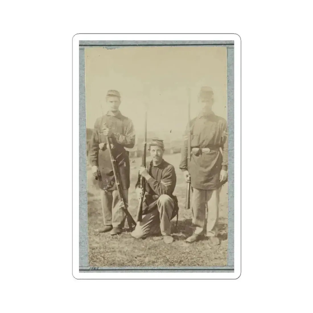 2D Rhode Island Infantry 037 (U.S. Civil War) STICKER Vinyl Kiss-Cut Decal 6 Inch White - The Sticker Space