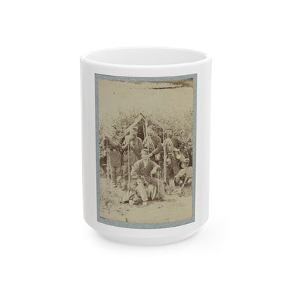 2d Rhode Island Infantry 038 (U.S. Civil War) White Coffee Mug-15oz-The Sticker Space