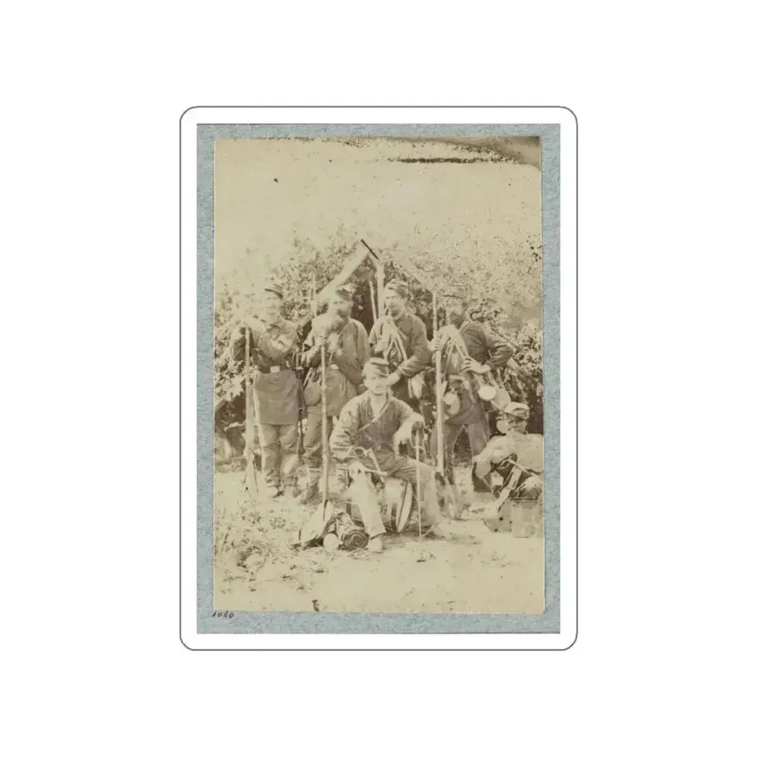 2d Rhode Island Infantry 038 (U.S. Civil War) STICKER Vinyl Die-Cut Decal White Die-Cut 4 Inch - The Sticker Space