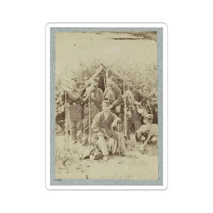 2D Rhode Island Infantry 038 (U.S. Civil War) STICKER Vinyl Kiss-Cut Decal 2 Inch White - The Sticker Space