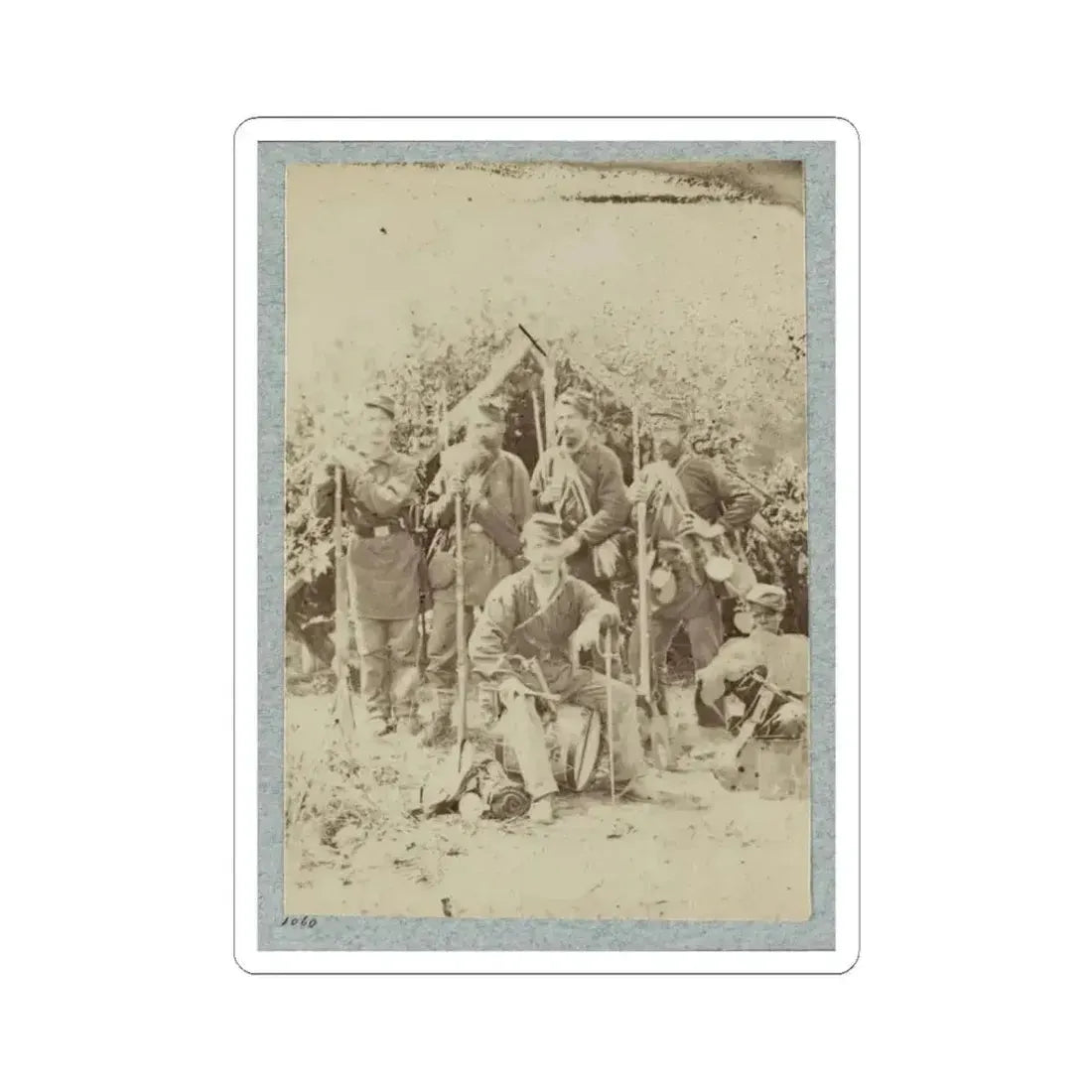 2D Rhode Island Infantry 038 (U.S. Civil War) STICKER Vinyl Kiss-Cut Decal 3 Inch White - The Sticker Space