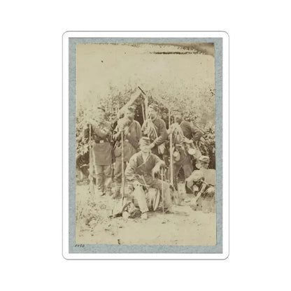 2D Rhode Island Infantry 038 (U.S. Civil War) STICKER Vinyl Kiss-Cut Decal 3 Inch White - The Sticker Space