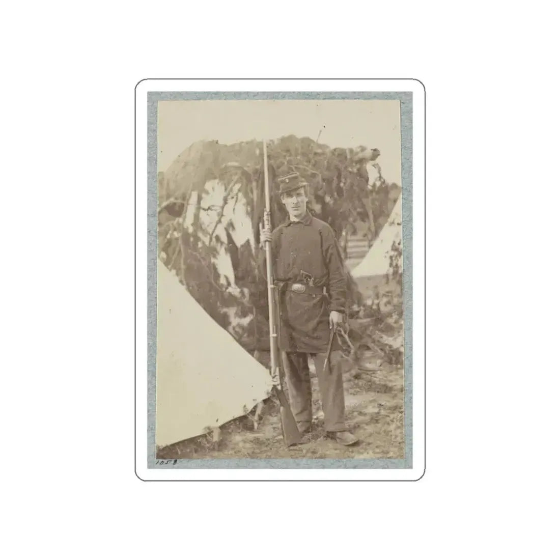 2d Rhode Island Infantry 039 (U.S. Civil War) STICKER Vinyl Die-Cut Decal - The Sticker Space