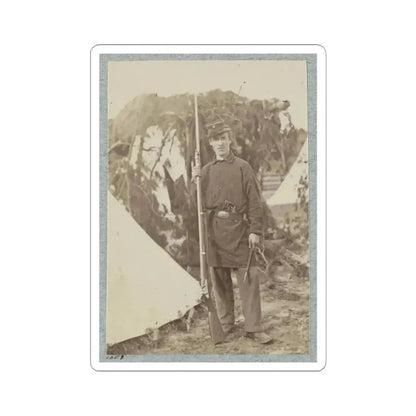 2D Rhode Island Infantry 039 (U.S. Civil War) STICKER Vinyl Kiss-Cut Decal 4 Inch White - The Sticker Space