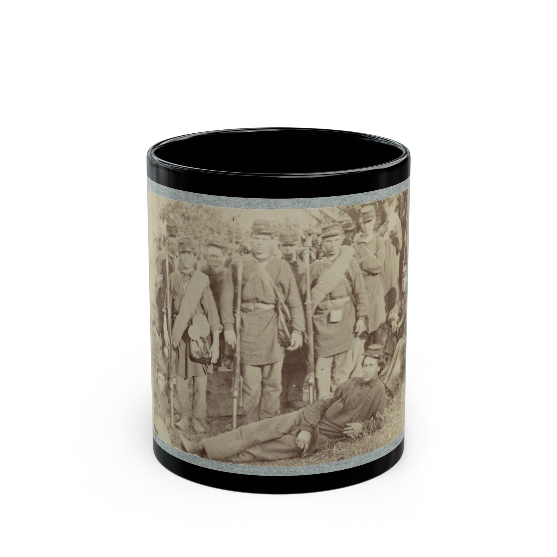 2d Rhode Island Infantry 040 (U.S. Civil War) Black Coffee Mug-11oz-The Sticker Space