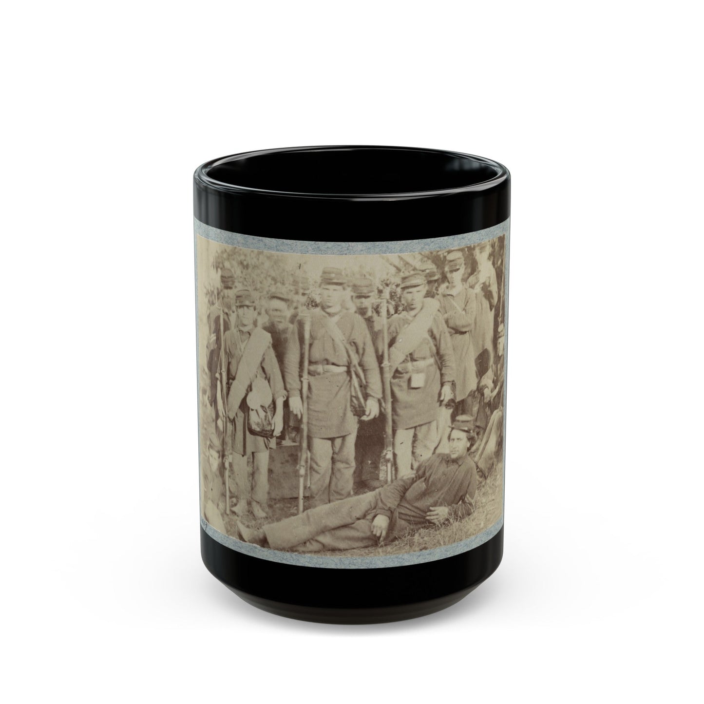 2d Rhode Island Infantry 040 (U.S. Civil War) Black Coffee Mug-15oz-The Sticker Space