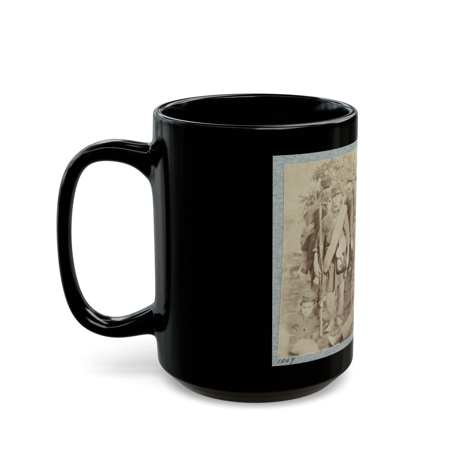 2d Rhode Island Infantry 040 (U.S. Civil War) Black Coffee Mug-The Sticker Space