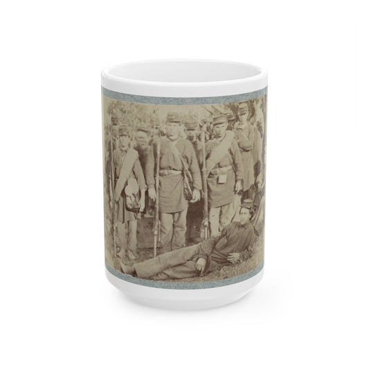 2d Rhode Island Infantry 040 (U.S. Civil War) White Coffee Mug-15oz-The Sticker Space