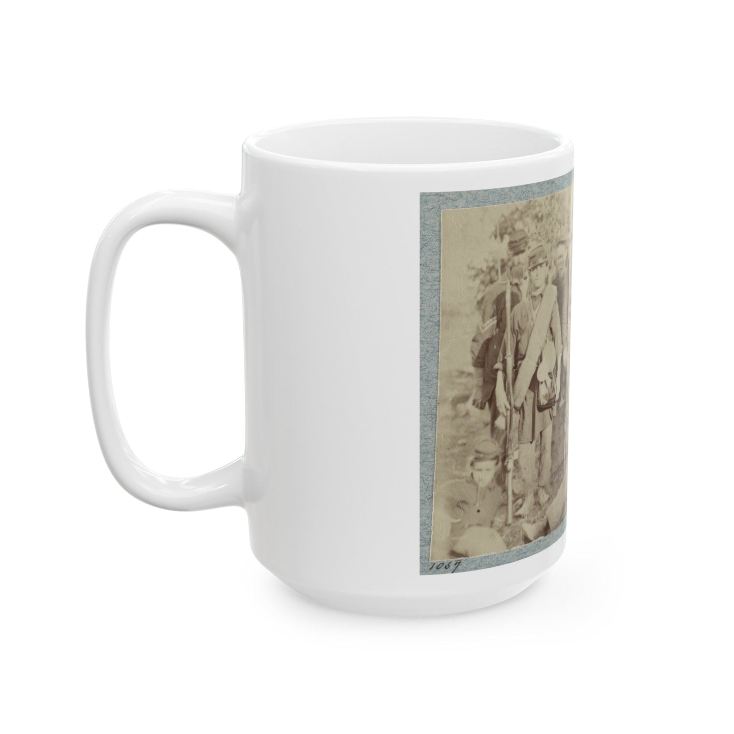 2d Rhode Island Infantry 040 (U.S. Civil War) White Coffee Mug-The Sticker Space