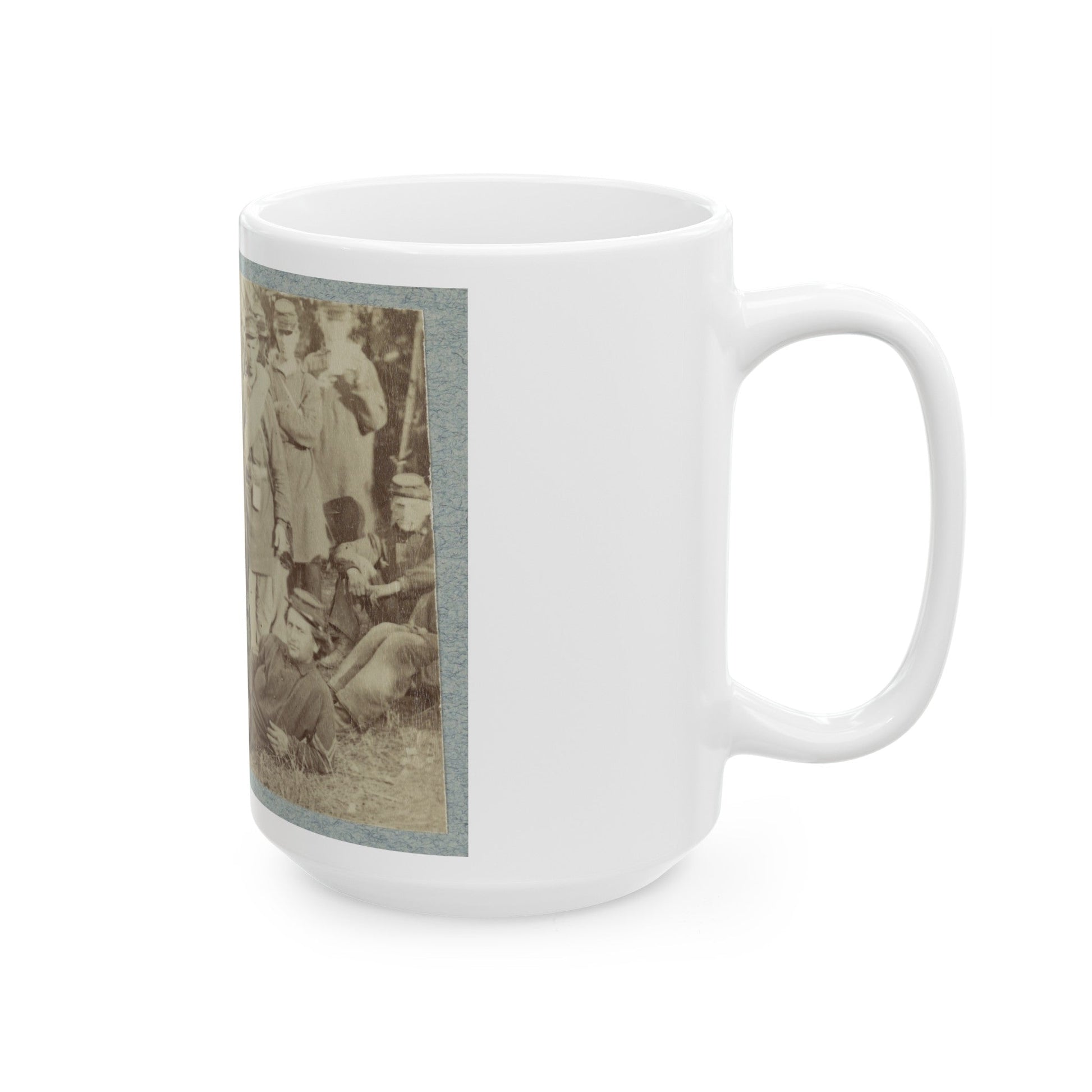 2d Rhode Island Infantry 040 (U.S. Civil War) White Coffee Mug-The Sticker Space