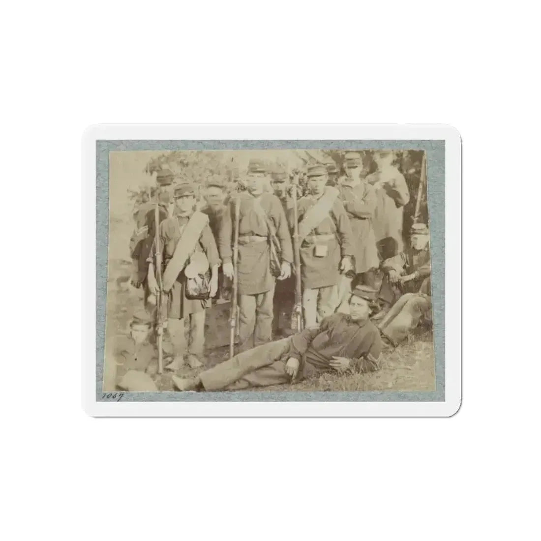 2d Rhode Island Infantry 040 (U.S. Civil War) Refrigerator Magnet 3 Inch Die-Cut - The Sticker Space