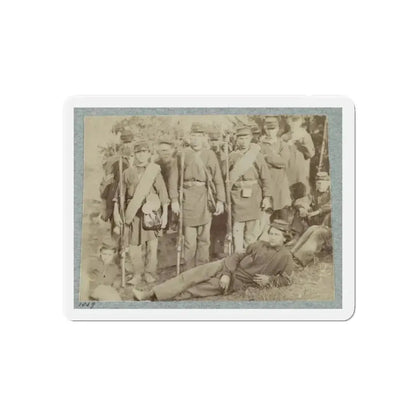 2d Rhode Island Infantry 040 (U.S. Civil War) Refrigerator Magnet 3 Inch Die-Cut - The Sticker Space
