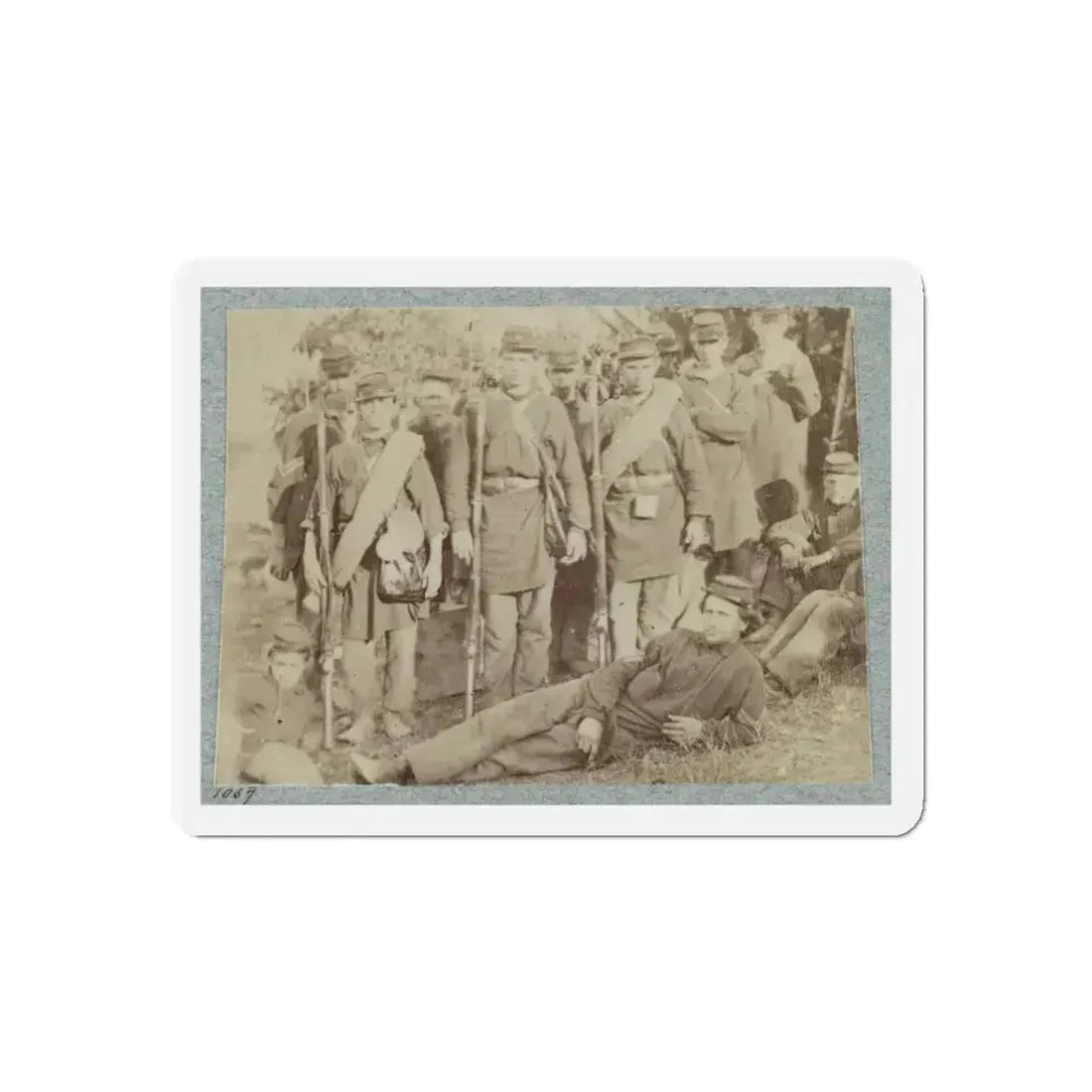 2d Rhode Island Infantry 040 (U.S. Civil War) Refrigerator Magnet 4 Inch Die-Cut - The Sticker Space
