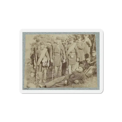 2d Rhode Island Infantry 040 (U.S. Civil War) Refrigerator Magnet 4 Inch Die-Cut - The Sticker Space