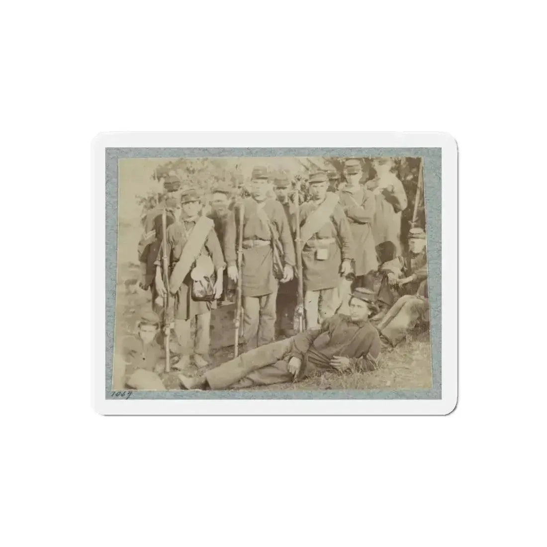 2d Rhode Island Infantry 040 (U.S. Civil War) Refrigerator Magnet 6 Inch Die-Cut - The Sticker Space
