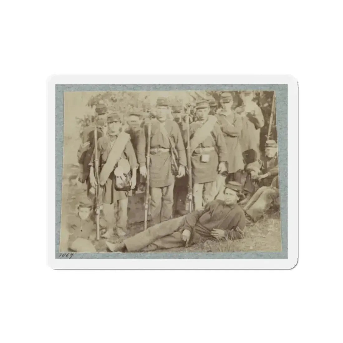 2d Rhode Island Infantry 040 (U.S. Civil War) Refrigerator Magnet - The Sticker Space