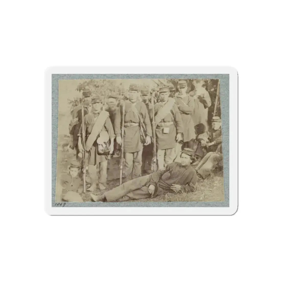 2d Rhode Island Infantry 040 (U.S. Civil War) Refrigerator Magnet - The Sticker Space
