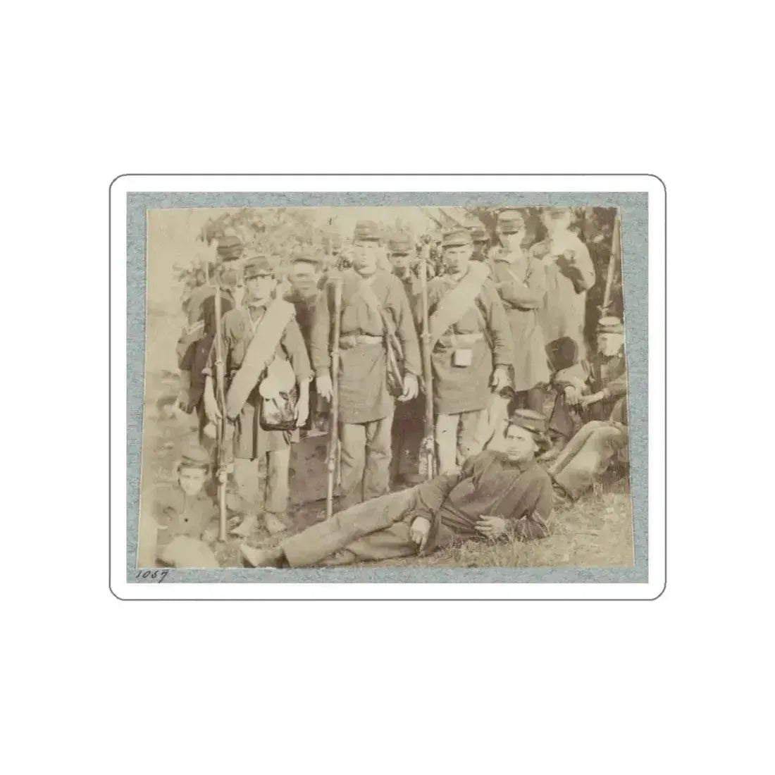 2d Rhode Island Infantry 040 (U.S. Civil War) STICKER Vinyl Die-Cut Decal White Die-Cut 5 Inch - The Sticker Space