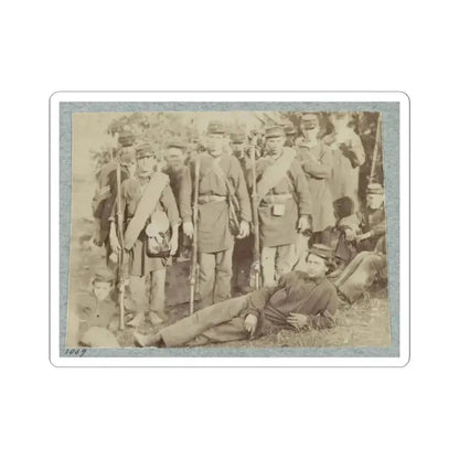 2D Rhode Island Infantry 040 (U.S. Civil War) STICKER Vinyl Kiss-Cut Decal 3 Inch White - The Sticker Space