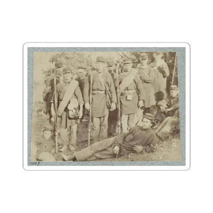 2D Rhode Island Infantry 040 (U.S. Civil War) STICKER Vinyl Kiss-Cut Decal 4 Inch White - The Sticker Space