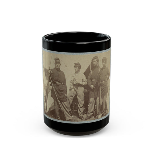 2d Rhode Island Infantry (U.S. Civil War) Black Coffee Mug-15oz-The Sticker Space