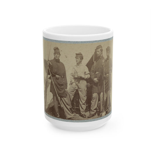 2d Rhode Island Infantry (U.S. Civil War) White Coffee Mug-15oz-The Sticker Space