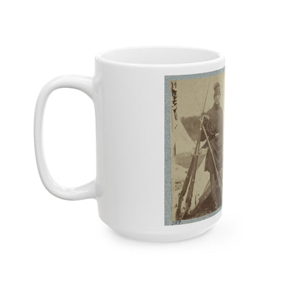 2d Rhode Island Infantry (U.S. Civil War) White Coffee Mug-The Sticker Space