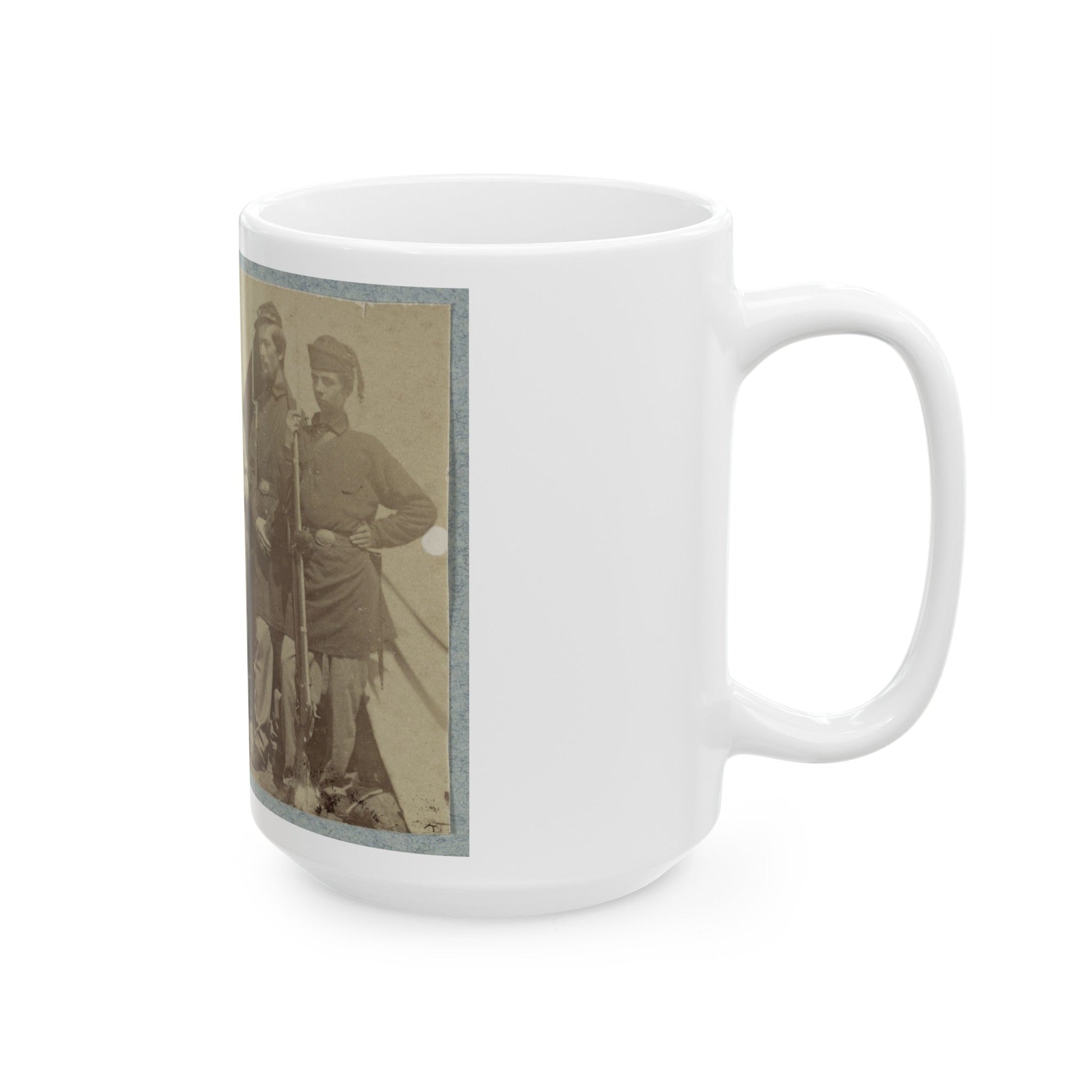 2d Rhode Island Infantry (U.S. Civil War) White Coffee Mug-The Sticker Space