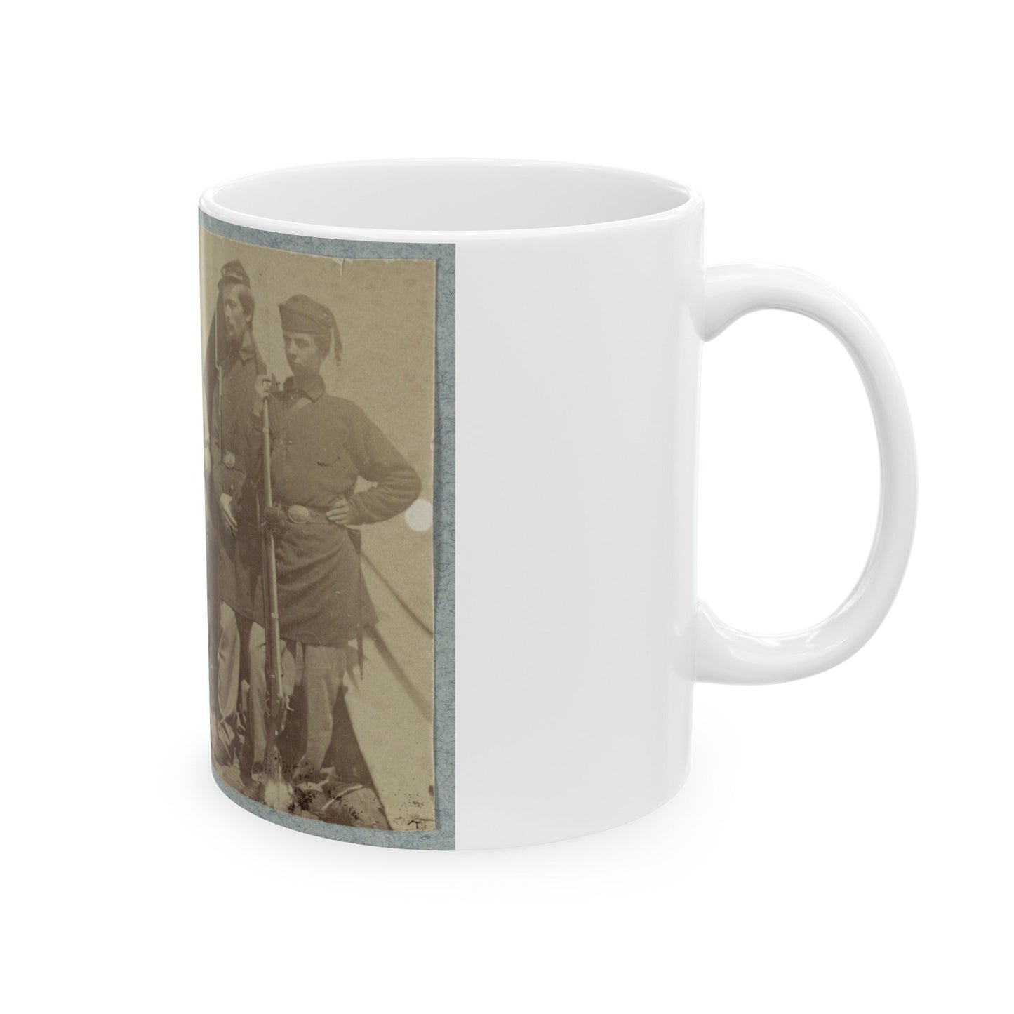 2d Rhode Island Infantry (U.S. Civil War) White Coffee Mug-The Sticker Space