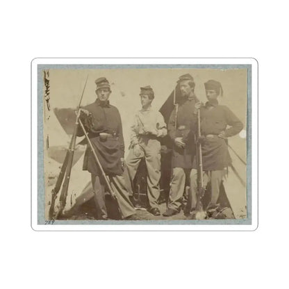 2D Rhode Island Infantry (U.S. Civil War) STICKER Vinyl Kiss-Cut Decal 6 Inch White - The Sticker Space