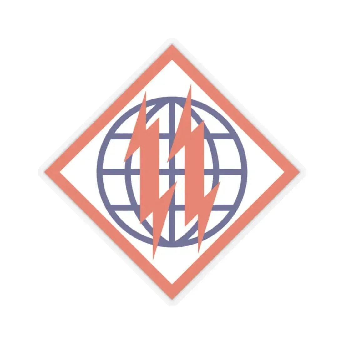 2d Signal Brigade (U.S. Army) STICKER Vinyl Kiss-Cut Decal 2 Inch Transparent - The Sticker Space