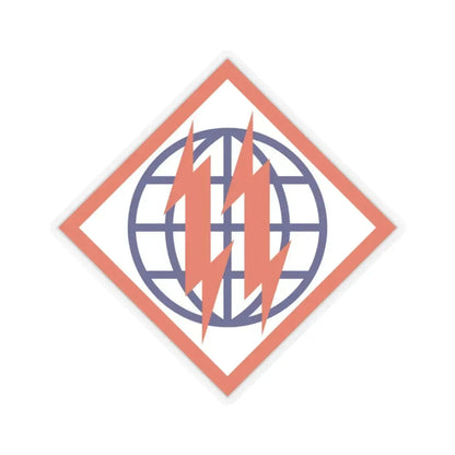 2d Signal Brigade (U.S. Army) STICKER Vinyl Kiss-Cut Decal 3 Inch Transparent - The Sticker Space