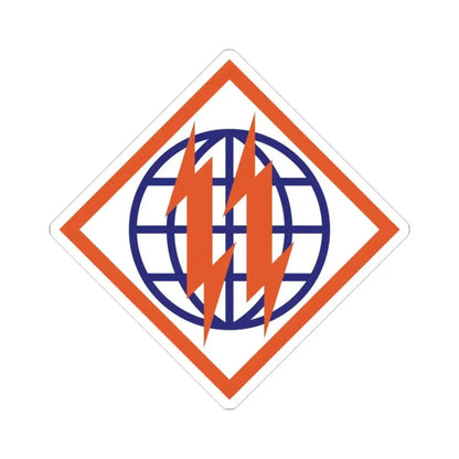 2d Signal Brigade (U.S. Army) STICKER Vinyl Kiss-Cut Decal 3 Inch White - The Sticker Space