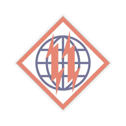2d Signal Brigade (U.S. Army) STICKER Vinyl Kiss-Cut Decal 4 Inch Transparent - The Sticker Space