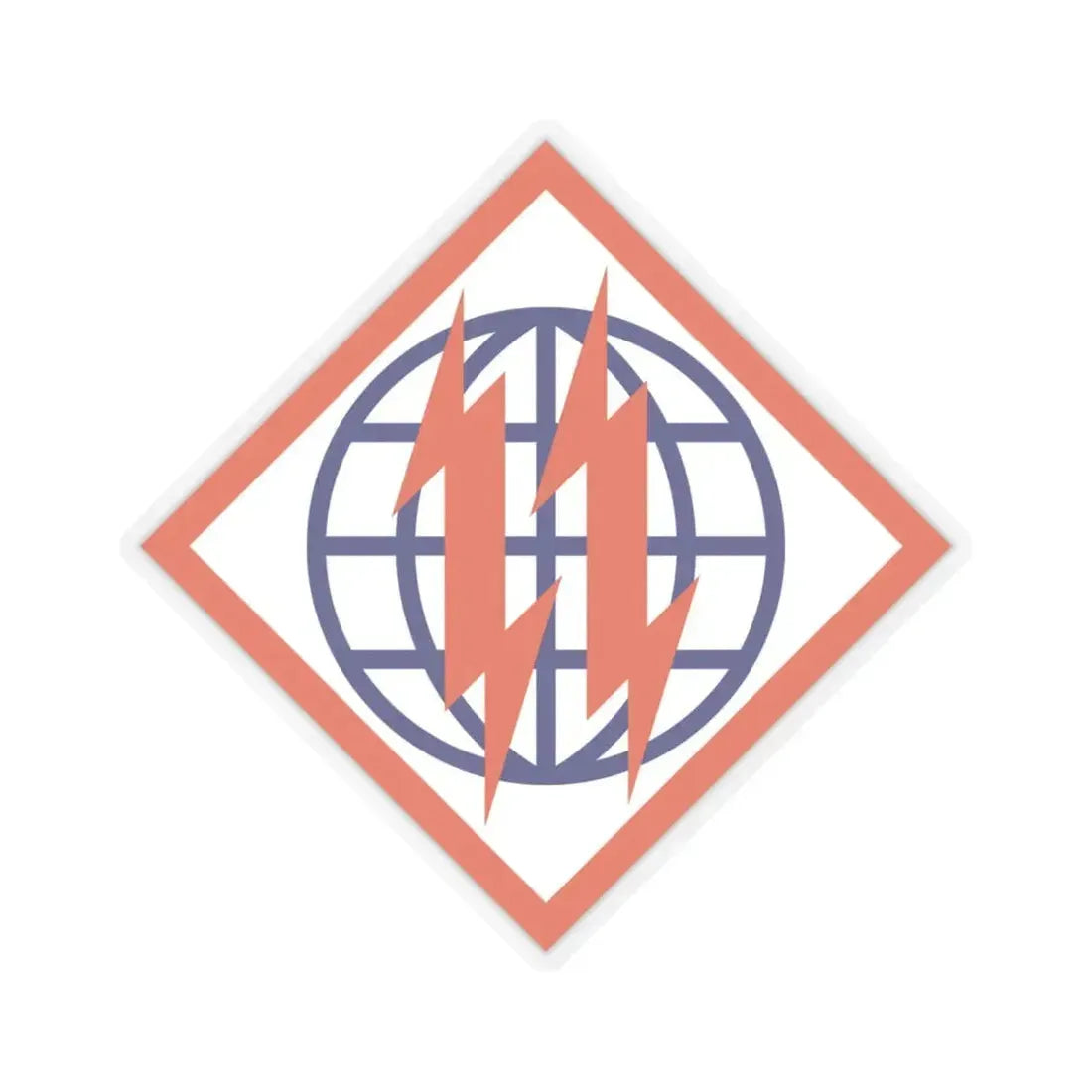 2d Signal Brigade (U.S. Army) STICKER Vinyl Kiss-Cut Decal 6 Inch Transparent - The Sticker Space