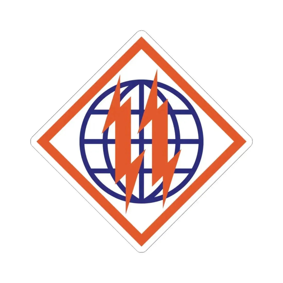 2d Signal Brigade (U.S. Army) STICKER Vinyl Kiss-Cut Decal 6 Inch White - The Sticker Space