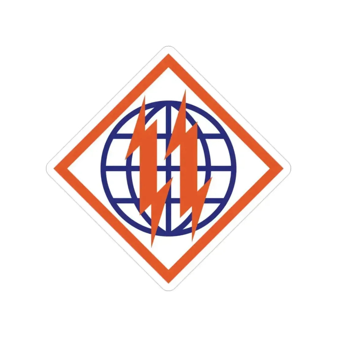 2d Signal Brigade (U.S. Army) Transparent STICKER Die-Cut Vinyl Decal 2 Inch - The Sticker Space