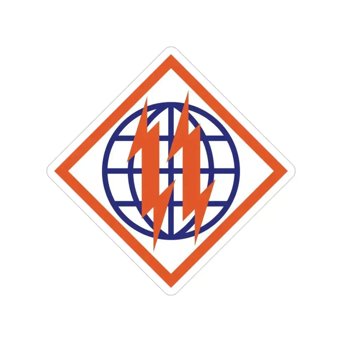 2d Signal Brigade (U.S. Army) Transparent STICKER Die-Cut Vinyl Decal 3 Inch - The Sticker Space