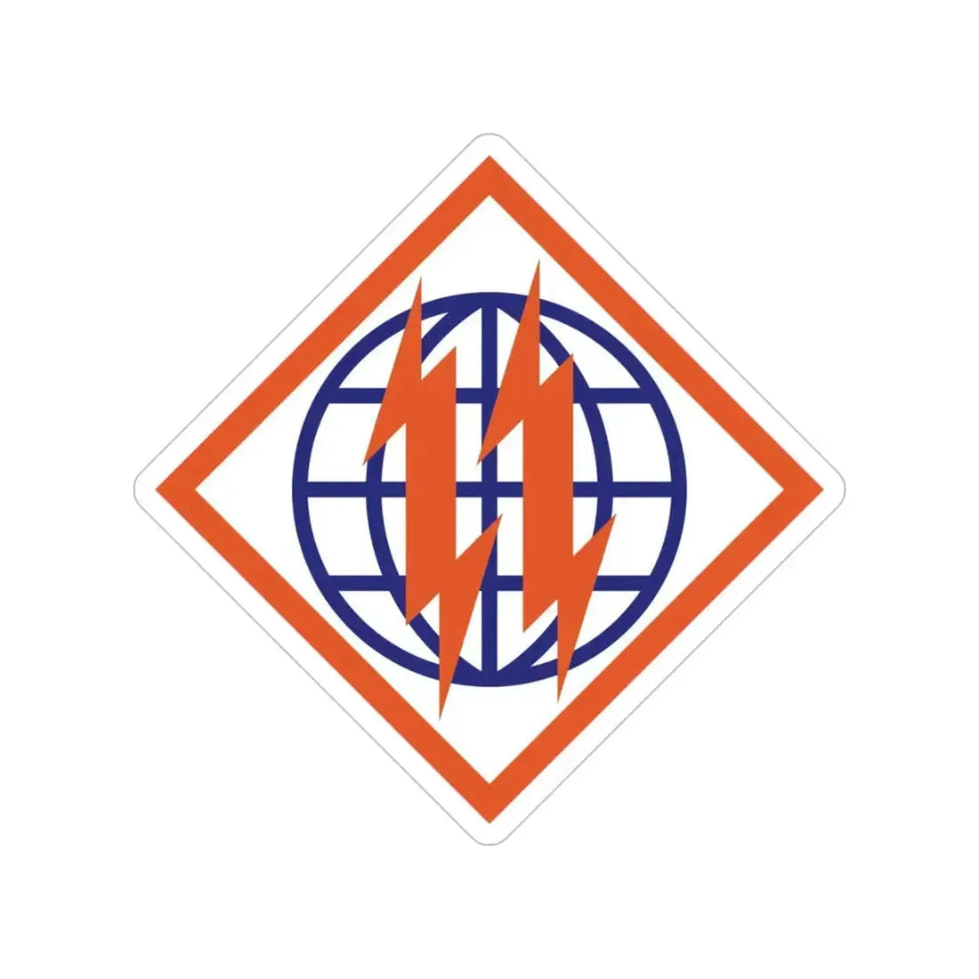 2d Signal Brigade (U.S. Army) Transparent STICKER Die-Cut Vinyl Decal 4 Inch - The Sticker Space