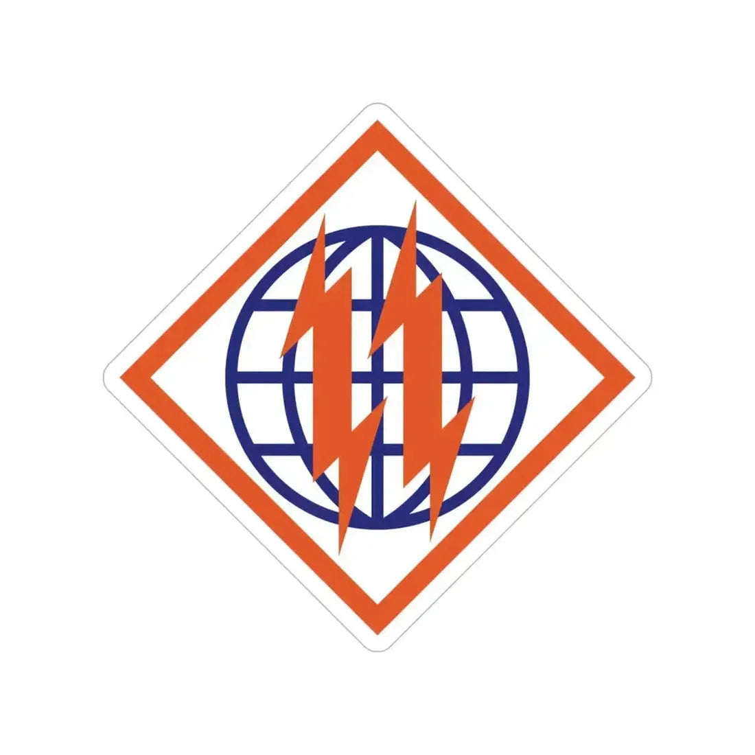 2d Signal Brigade (U.S. Army) Transparent STICKER Die-Cut Vinyl Decal 5 Inch - The Sticker Space