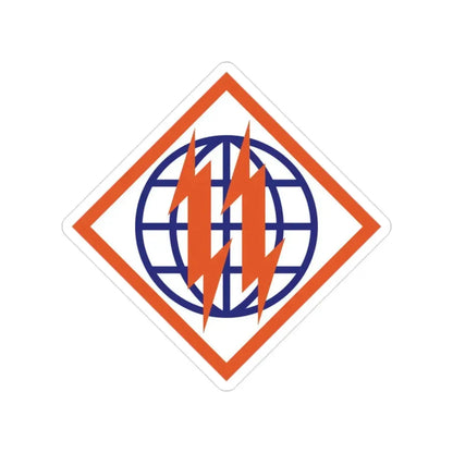 2d Signal Brigade (U.S. Army) Transparent STICKER Die-Cut Vinyl Decal - The Sticker Space