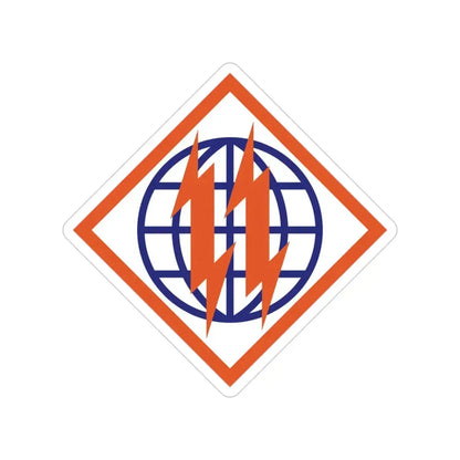 2d Signal Brigade (U.S. Army) Transparent STICKER Die-Cut Vinyl Decal - The Sticker Space