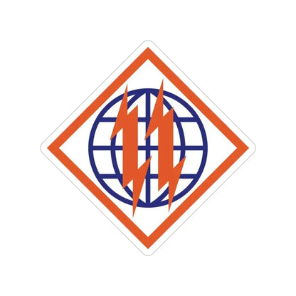 2d Signal Brigade (U.S. Army) Transparent STICKER Die-Cut Vinyl Decal - The Sticker Space