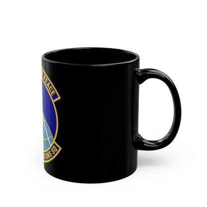 2d Space Operations Squadron (U.S. Air Force) Black Coffee Mug-The Sticker Space