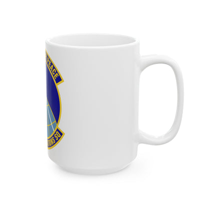 2d Space Operations Squadron (U.S. Air Force) White Coffee Mug-The Sticker Space