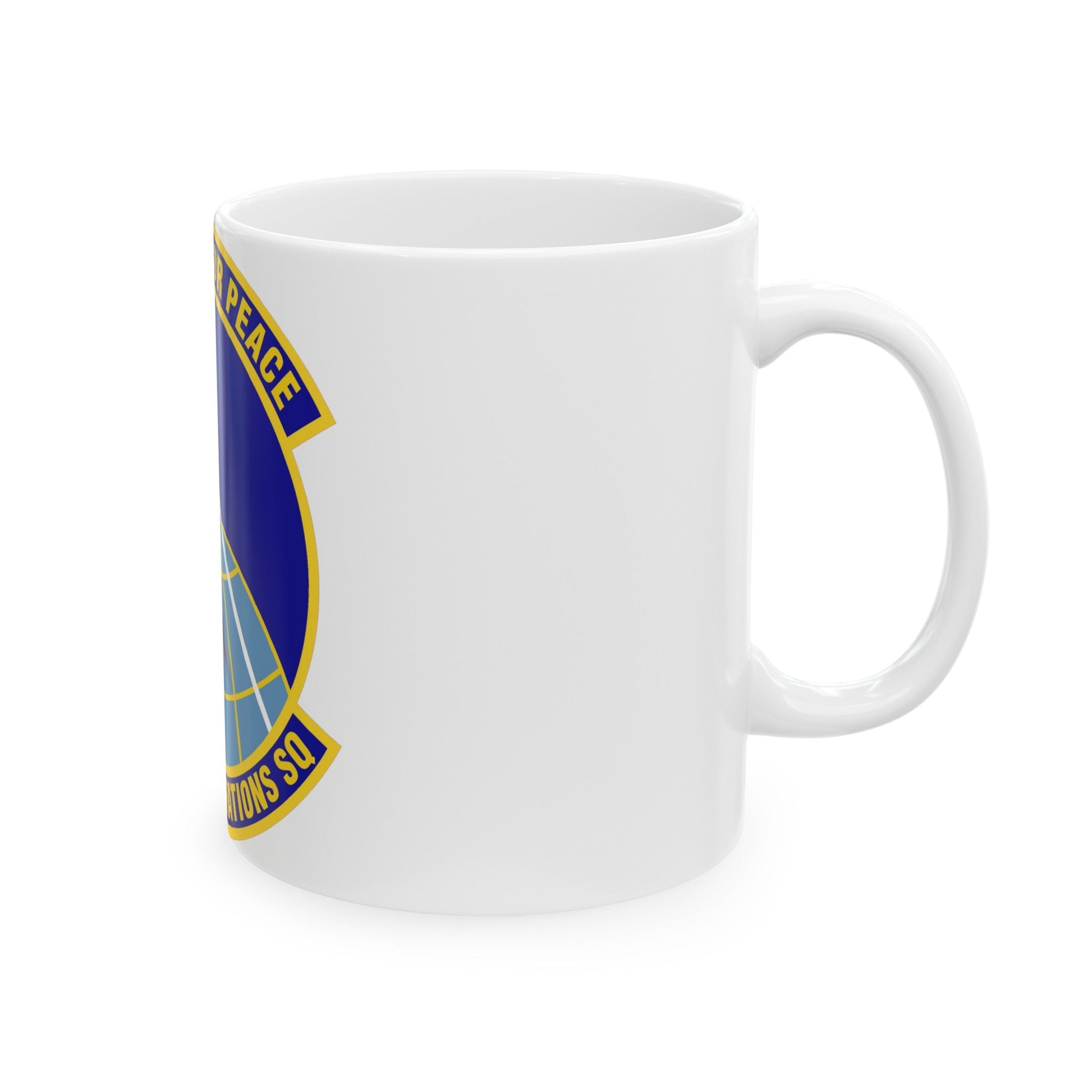 2d Space Operations Squadron (U.S. Air Force) White Coffee Mug-The Sticker Space