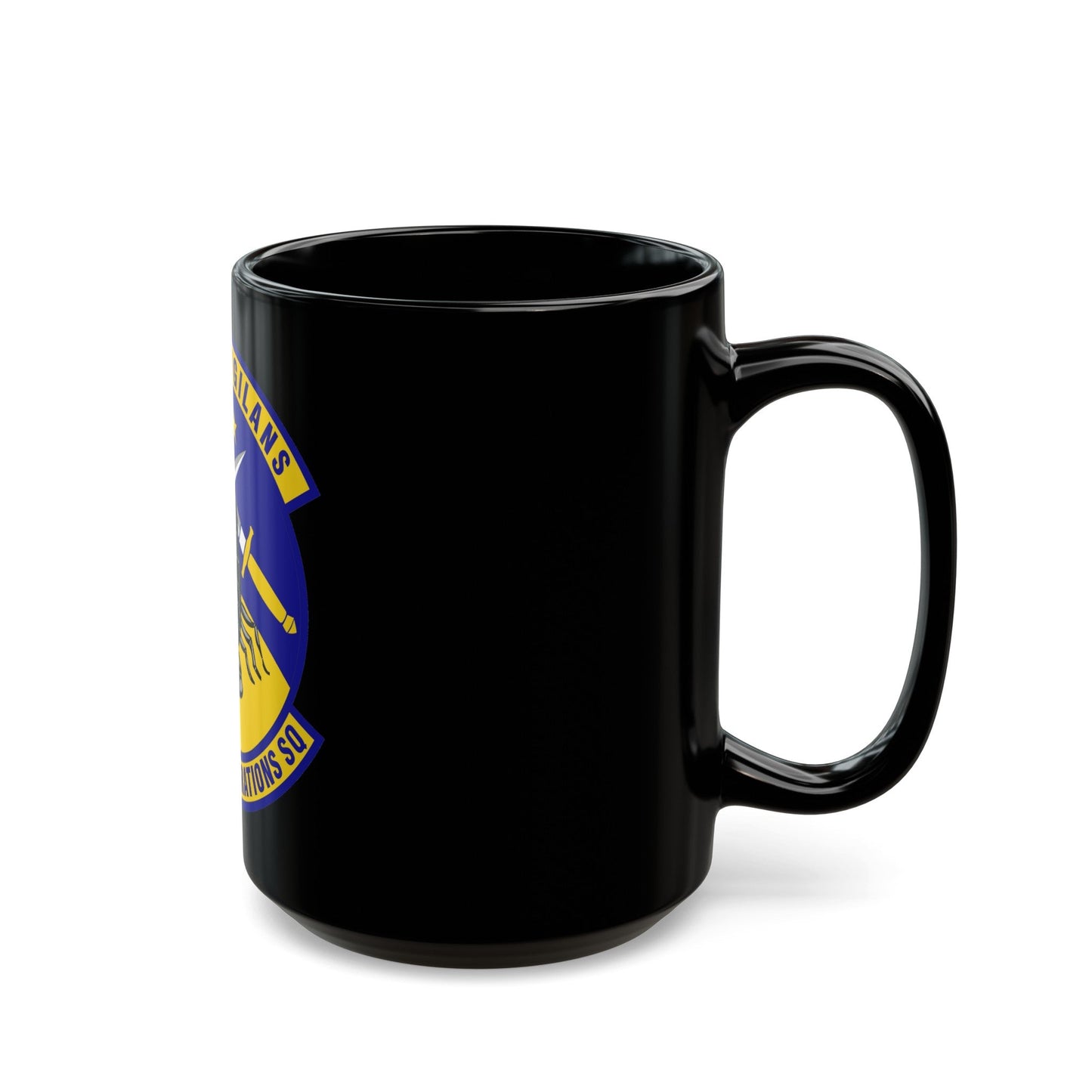 2d Special Operations Squadron (U.S. Air Force) Black Coffee Mug-The Sticker Space