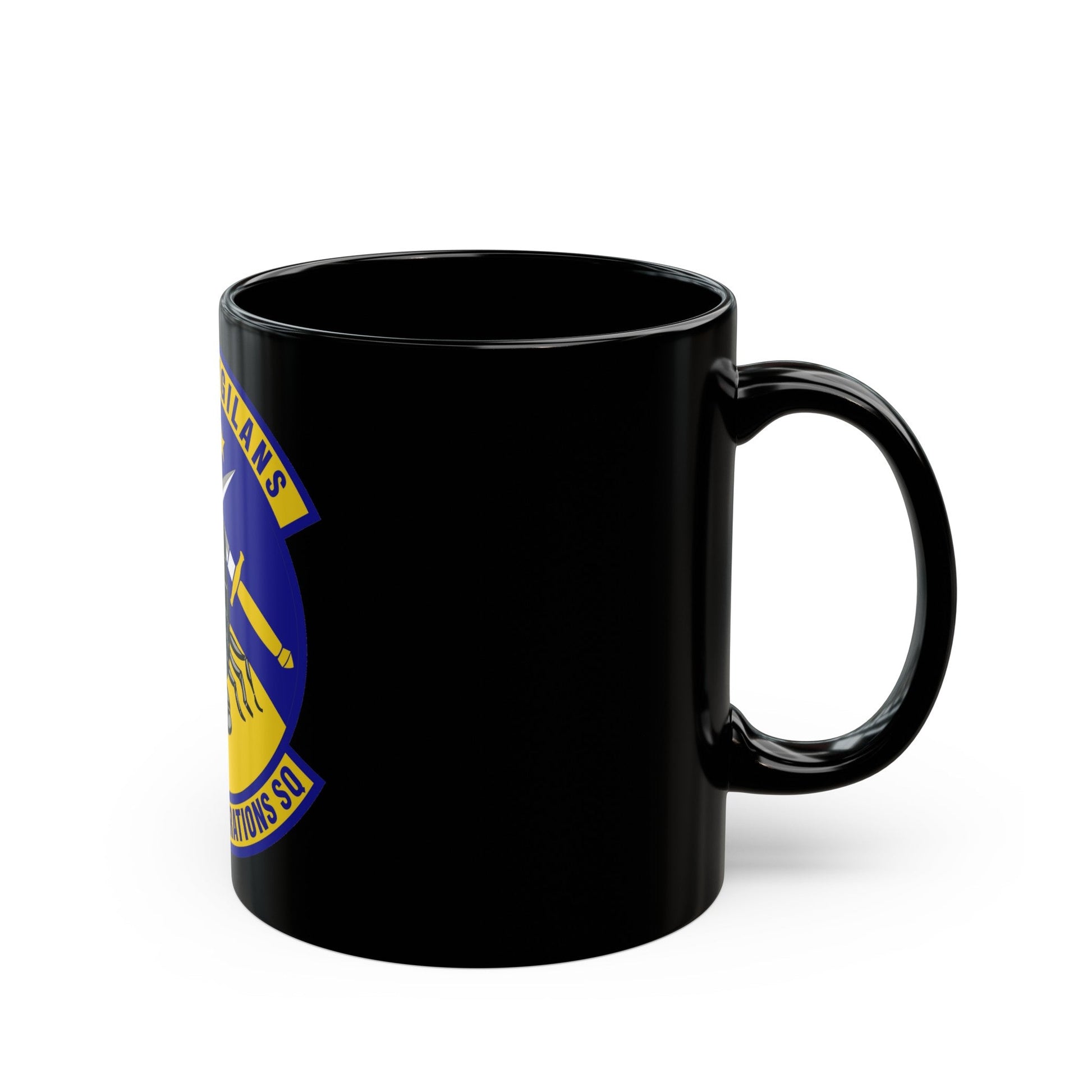 2d Special Operations Squadron (U.S. Air Force) Black Coffee Mug-The Sticker Space