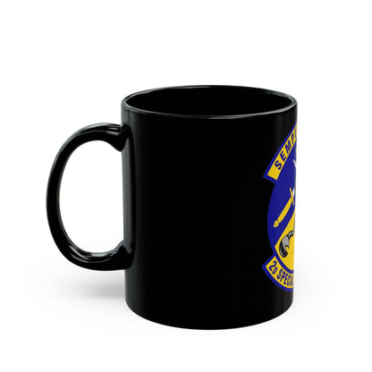 2d Special Operations Squadron (U.S. Air Force) Black Coffee Mug-The Sticker Space